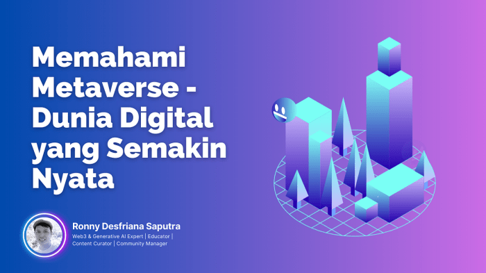 Memahami Metaverse — Dunia Digital yang Semakin Nyata | by Ronny ... Game Metaverse Mulai Diterapkan dalam Dunia Nyata