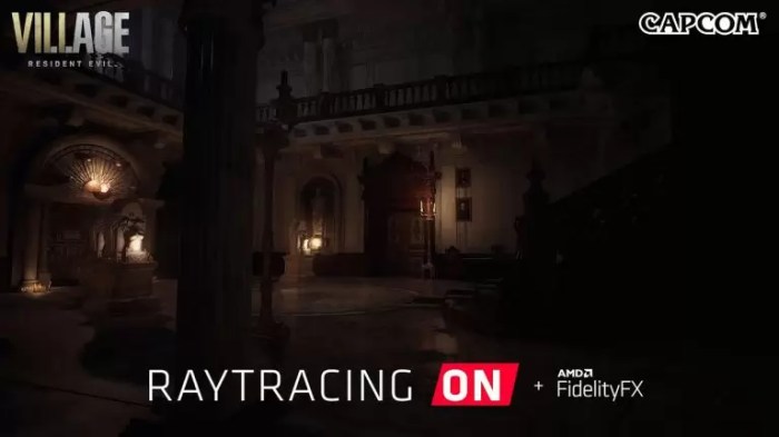 AMD Pamerkan Fitur Ray-Tracing Resident Evil Village • Jagat Play Game Horror dengan Teknologi Ray Tracing Mulai Bermunculan